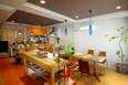 カフェ店内